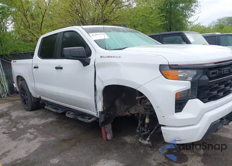 2022 Chevrolet Silverado 1500 4Wd Short Bed Custom from USA, damaged, VIN 1GCPDBEK3NZ610647
